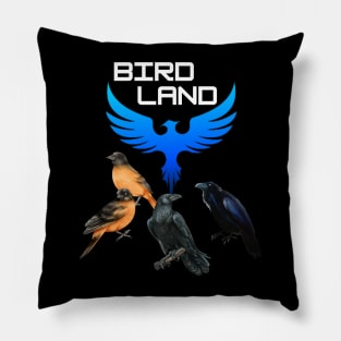 BIRD LAND CITY DESIGN Pillow