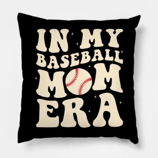 In my baseball mom era Pillow