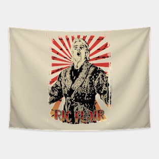 Ric Flair Woo Retro Vintage Aesthetic Tapestry