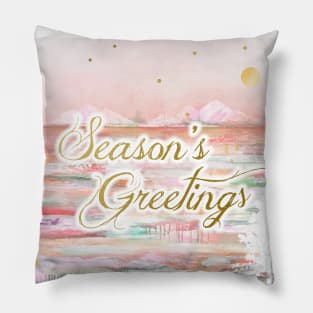 Season's Greetings Pillow