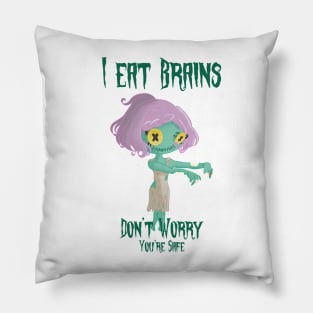 Zombie Girl Pillow