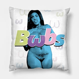 Bωbs Smurfezze - Fade to White Brite Pillow