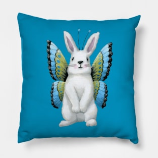 Winged Bunny Pillow