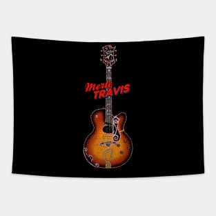 Merle Travis Guild Solomaster Electric Guitar Tapestry