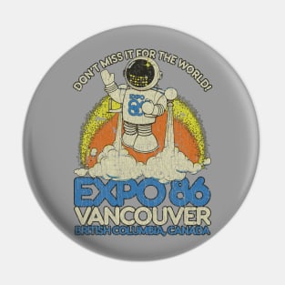 Expo Ernie Jetpack 1986 Pin