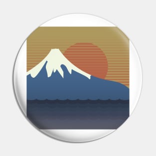 Mount Fuji Pin