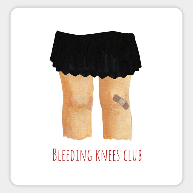 Bleeding Knees Club - Bleeding Knees - Sticker | TeePublic