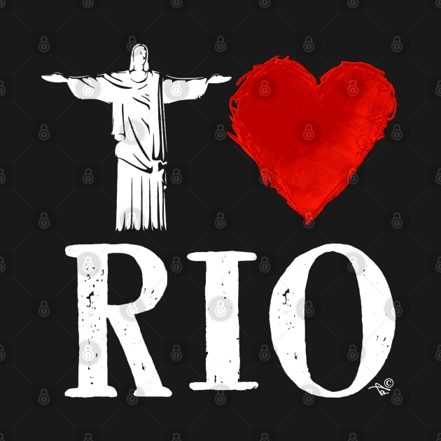 I Heart Rio de Janeiro (remix) by Tai's Tees by TaizTeez