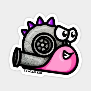 Turbo Snail - Turbosaurus (Pink & Purple Magnet