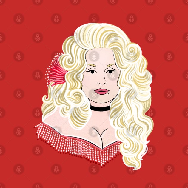 Miss Parton by Illustrating Diva 