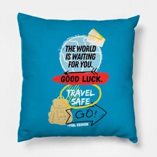 Amazing Race Pillow