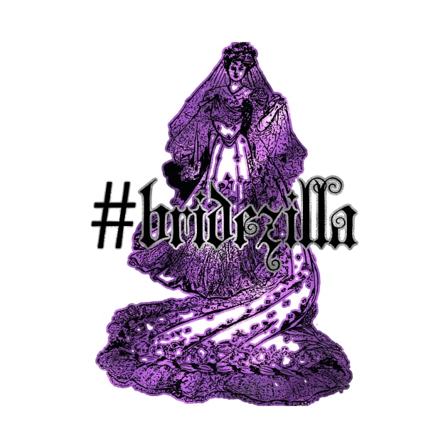 Gothic Bridezilla Purple by whatchelsdrew