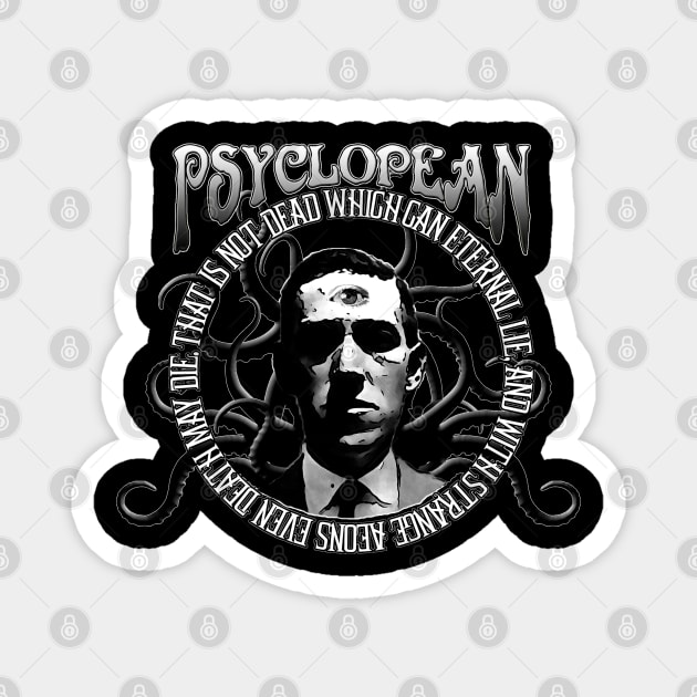 Psyclopean - Strange Aeons - Lovecraft Tentacles Dark Ambient Dungeon Synth Magnet by AltrusianGrace