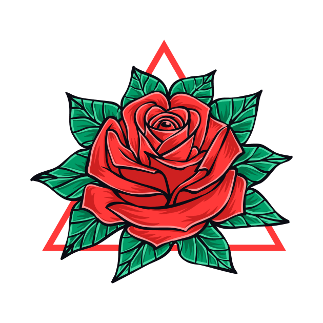Red Rose by WorldOfArt
