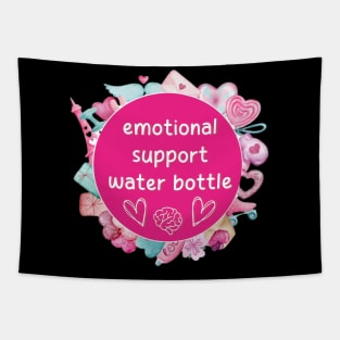 Emotional Support Water Bottle Please Do Not Pet Tapestry