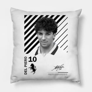 DEL PIERO / VINTAGE POSTER LIMITED EDITION Pillow