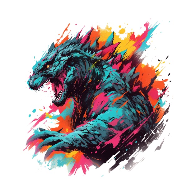 godzilla by piratesnow