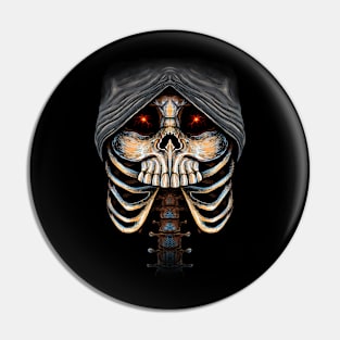 Creative skull halloween Pin