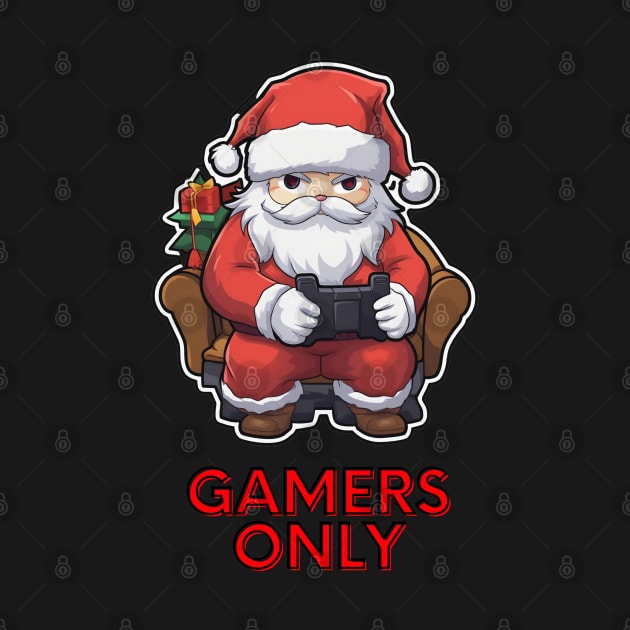 Games Only - Graphic Christmas Statement by MaystarUniverse