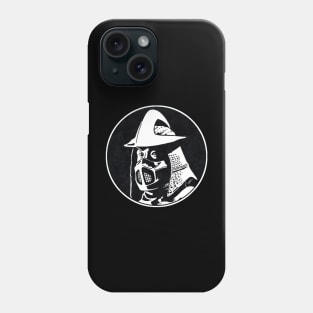 SHREDDER (Circle Black and White) Phone Case