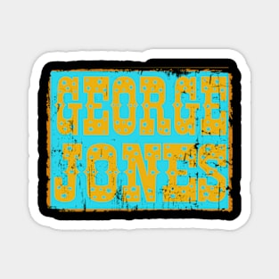 george jones - artdrawing Magnet