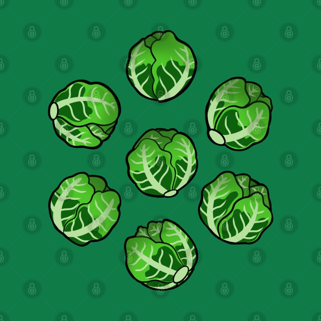 Brussel Sprout Pattern by Milmino