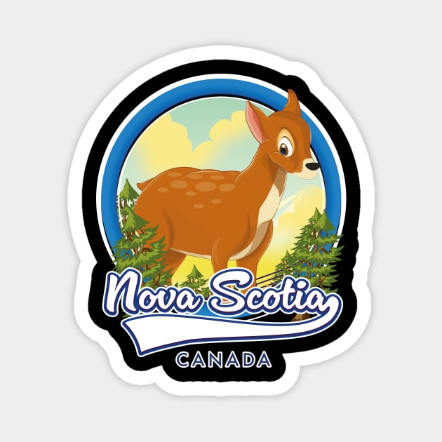 Nova Scotia Canada logo Magnet by nickemporium1
