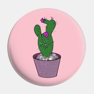 bunny cactus Pin