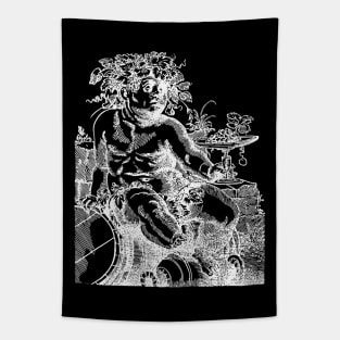 Bacchus - God of Wine and Festivity Tapestry