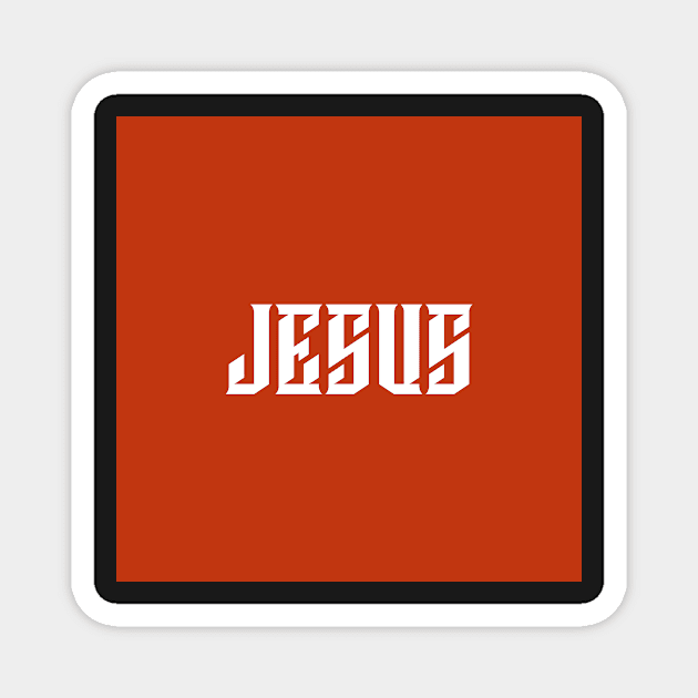 Jesus Mask Magnet by mikepod