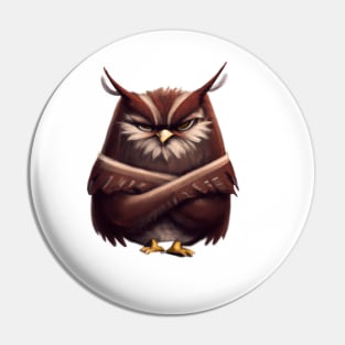 AngryOwl Pin