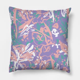 Flower and leaves 13 Pillow
