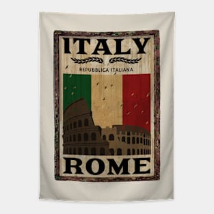 make a journey to Italy Tapestry