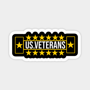 US Veterans Stars Magnet