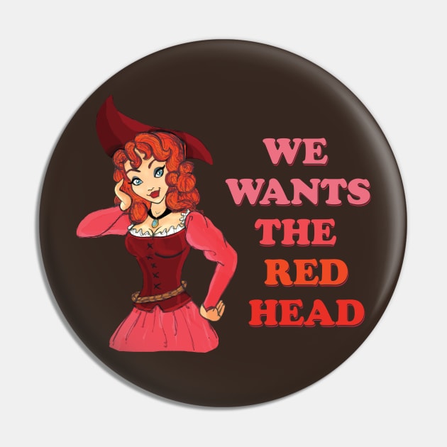 We Wants the Red Head! Pin by Heyday Threads