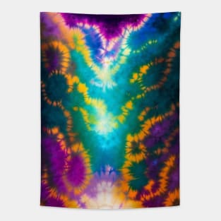 Funky Tie-dye Tapestry