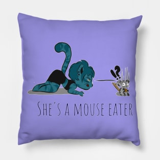 Mouse eater Pillow