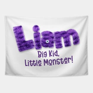 Liam - Big Kid, Little Monster! Tapestry