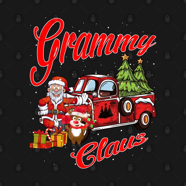 Grammy Claus Santa Car Christmas Funny Awesome Gift by intelus