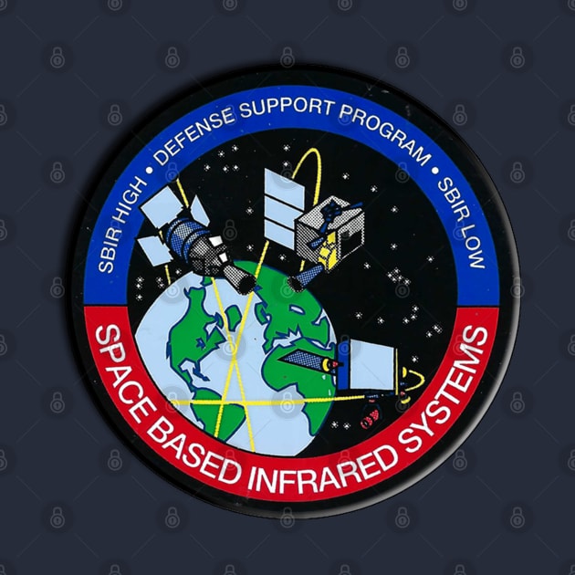 Vintage Space Based Infrared System Emblem by VoodooNite