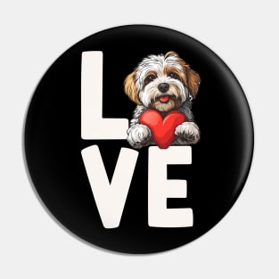 Shih Tzu Love Pin