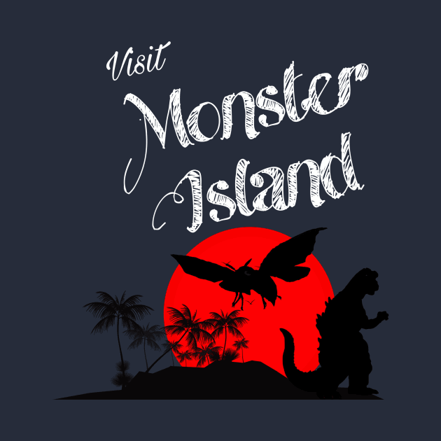 Visit Monster Island by Kaiju Weekly