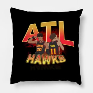 ATL Hawks, Trae Young and John Collins Pillow