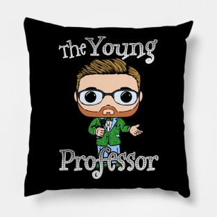 Young Professor Turtle Green Pillow