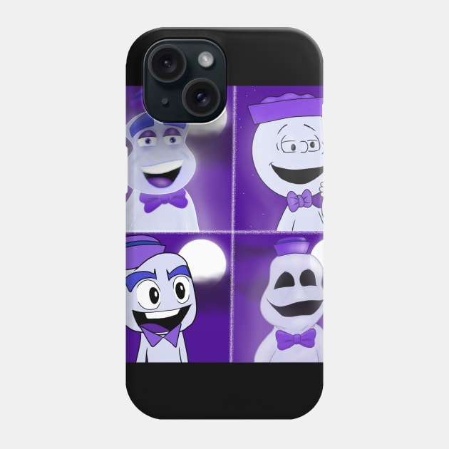 Boo Berry in four different styles Phone Case by AndrewKennethArt