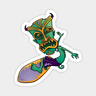 Tiki Surfer Dude Magnet