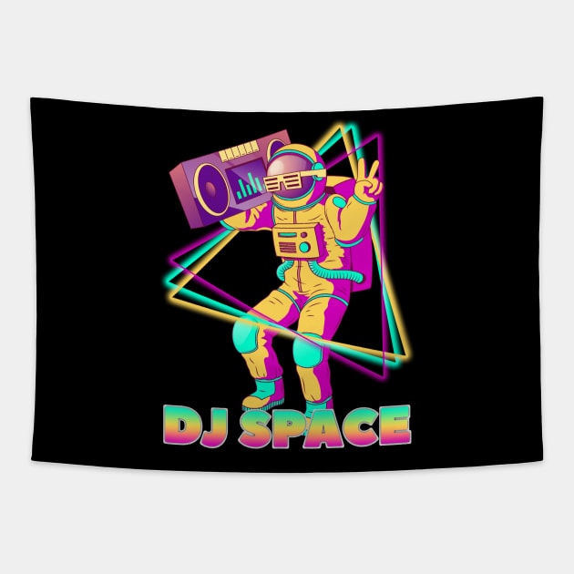 Dj space Tapestry by Kencur