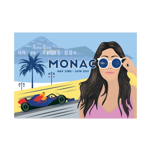 Verstappen & Monaco by alancreative