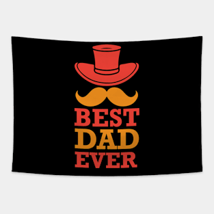 Best Dad Ever T Shirt For Women Men Tapestry