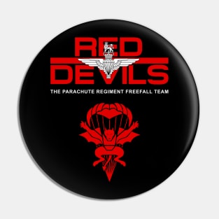 Mod.3 Red Devils Parachute Team Pin